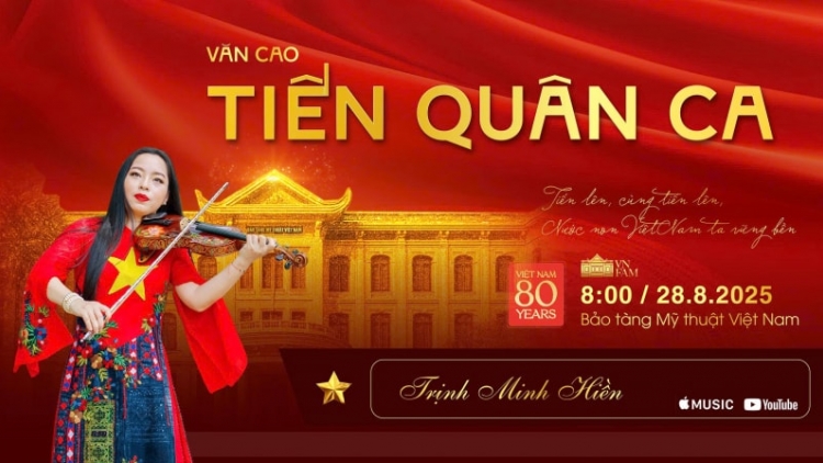 MV Tiến quân ca - Hòa quyện âm nhạc và mỹ thuật, tôn vinh Bảo vật quốc gia