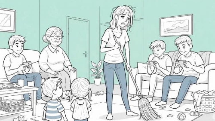 Stress vì nếp sống nhà chồng
