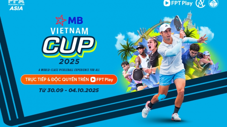 Các VĐV hàng đầu thế giới tham dự giải pickleball PPA Tour Asia - MB Vietnam Cup