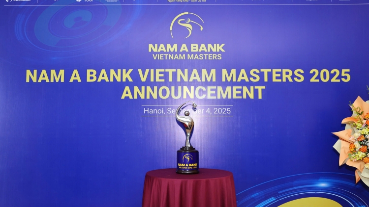 Công bố giải đấu Nam A Bank Vietnam Masters 2025