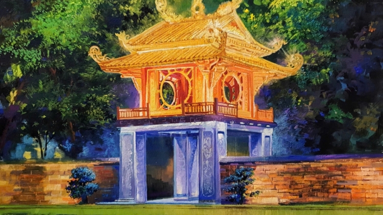 Hà Nội thanh tân - Hà Nội mới mẻ qua góc nhìn họa sĩ trẻ