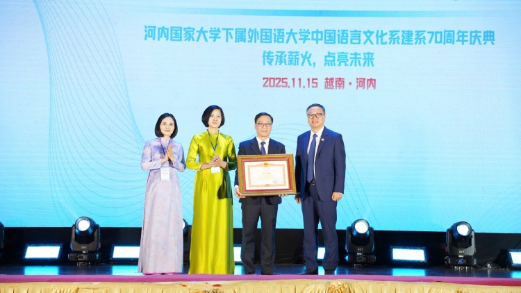  Dấu ấn 70 năm khoa Ngôn ngữ và Văn hóa Trung Quốc