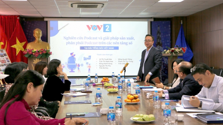 Đài TNVN: Sản xuất Podcast chất lượng cao là yêu cầu bắt buộc