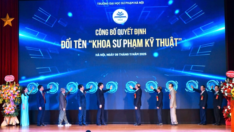 Trường ĐH Sư phạm Hà Nội chính thức có Khoa Kỹ thuật và Công nghệ