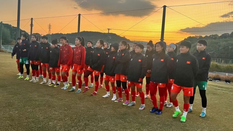  Đội tuyển Nữ Việt Nam bắt đầu tập luyện tại Nhật Bản