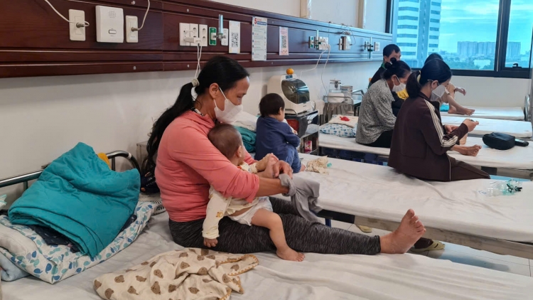 Gia tăng trẻ nhiễm RSV phải nhập viện