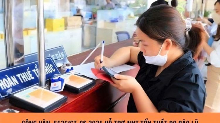 Khẩn trương hỗ trợ người nộp thuế bị thiệt hại do bão lũ