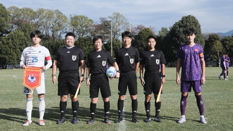 U17 Việt Nam hòa 1-1 trong trận giao hữu thứ hai tại Nhật Bản