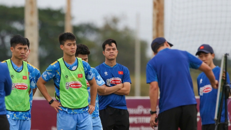 Tuyển Việt Nam chuẩn bị cho trận lượt về với Lào tại Vòng loại Asian Cup 2027
