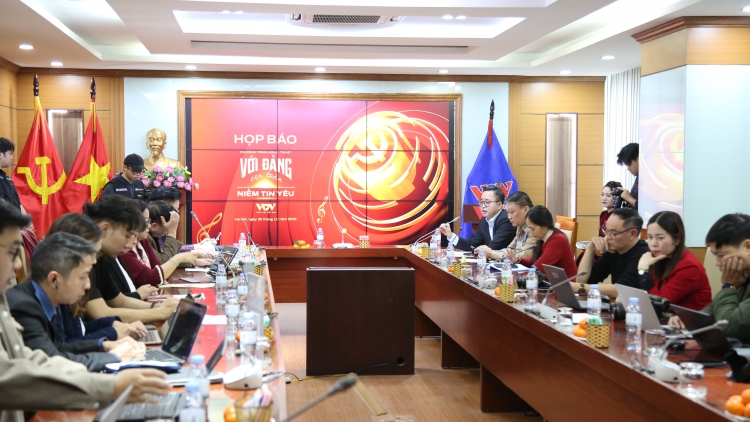 VOV tổ chức chương trình nghệ thuật đặc biệt: "Với Đảng vẹn toàn niềm tin yêu"