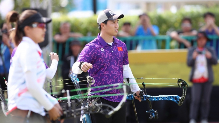 Bắn cung Việt Nam hụt HCV sau màn shoot-off với chủ nhà Thái Lan