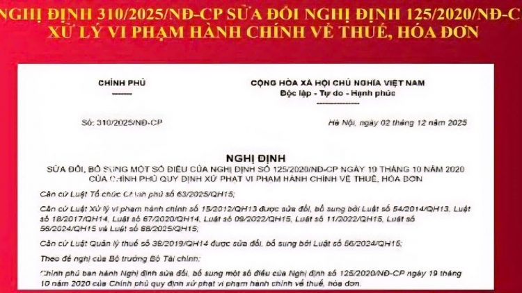 Tăng mức xử phạt vi phạm hành chính theo số lượng hóa đơn vi phạm
