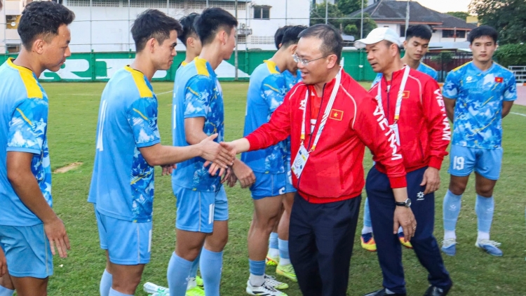 U22 Việt Nam tăng độ khó tập luyện