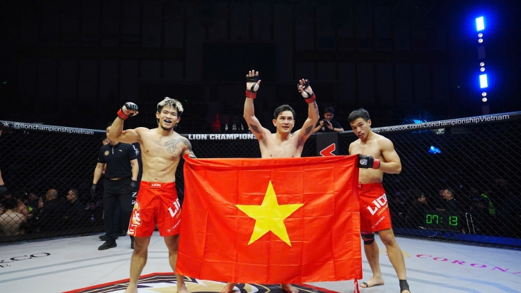 Lion Championship 29 các võ sỹ Việt Nam thắng thuyết phục ở trận tam đấu