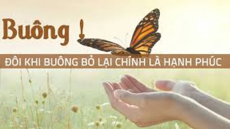 Buông để có hạnh phúc