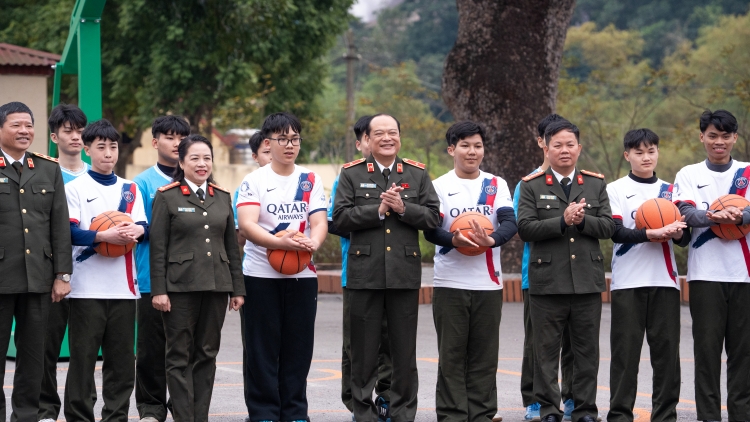 Xây dựng sân chơi thể thao cho học sinh Trường Văn hóa I, Bộ Công an