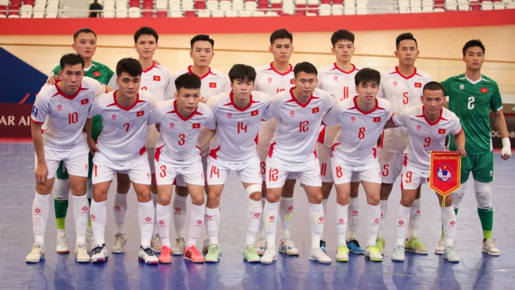 ĐT futsal Việt Nam rộng cửa vào tứ kết VCK futsal châu Á 2026