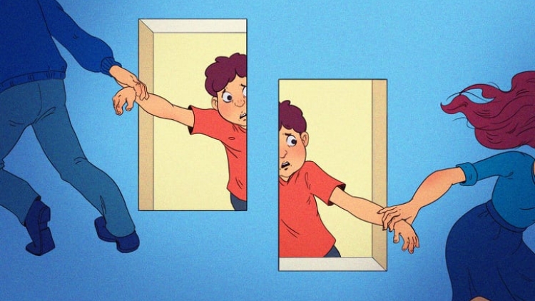 Buồn phiền vì cha mẹ bất hòa