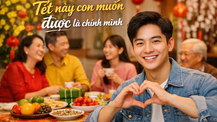Tết này con muốn được là chính mình