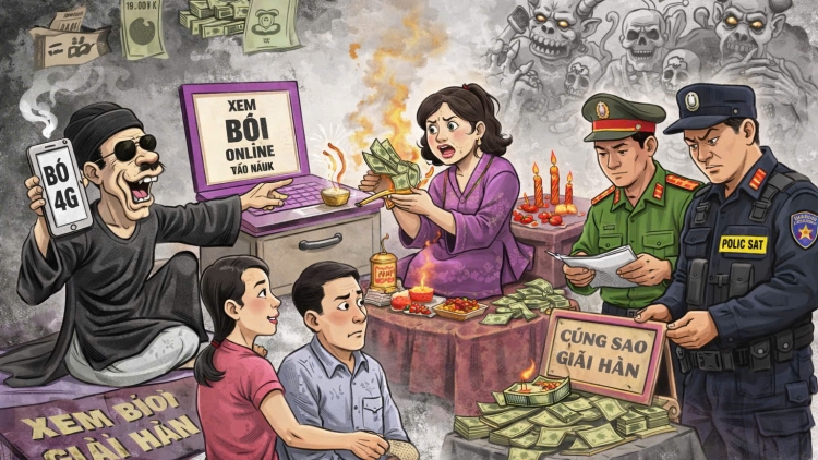 Hành nghề mê tín dị đoan có thể bị phạt tù đến 10 năm