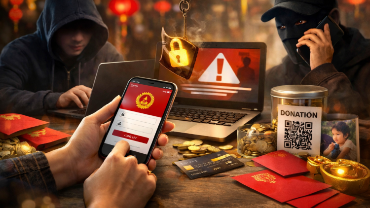 Cảnh giác lừa đảo công nghệ cao dịp cận Tết