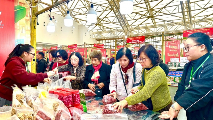 Nông sản Việt - từ làng quê đến gian hàng Hội chợ Mùa Xuân