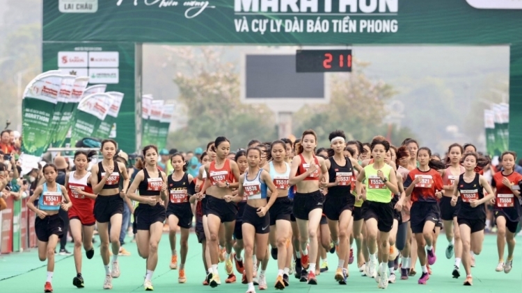 Dàn tuyển thủ quốc gia tranh tài tại giải chạy báo Tiền Phong năm 2026