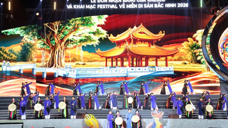 Đón nhận Bằng của UNESCO và khai mạc Festival “Về miền di sản Bắc Ninh 2026”