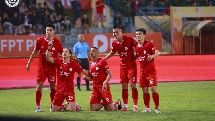 Thể Công Viettel thắng tối thiểu Hải Phòng FC