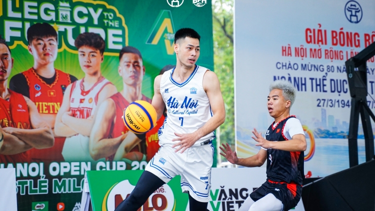 Khai mạc 3x3 Hanoi Open Cup 2026 - Nâng tầm bóng rổ Thủ đô