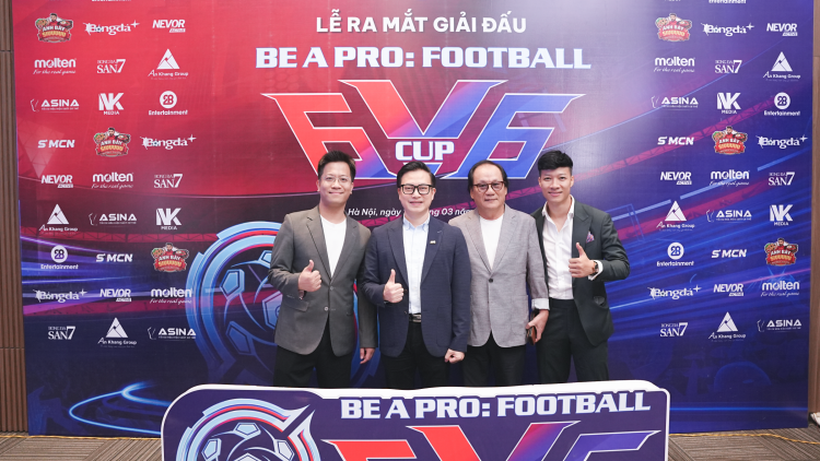 Ra mắt sân chơi bóng đá 6 người giải đấu – Be A Pro Football 6v6 Cup 2026