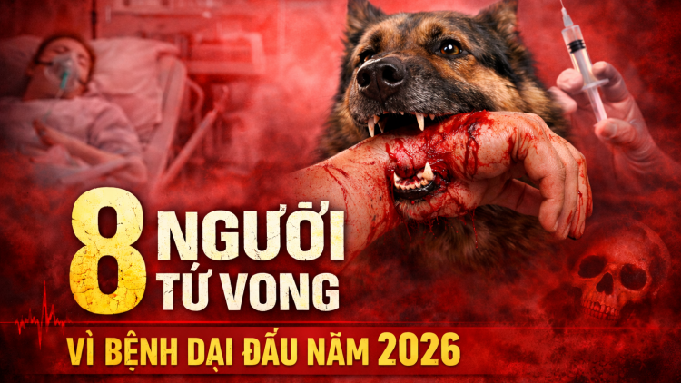 2 tháng đầu năm, bệnh dại cướp đi 8 mạng người