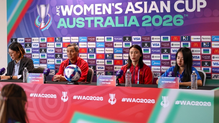 VCK châu Á 2026: ĐT nữ Việt Nam quyết đấu Đài Bắc Trung Hoa