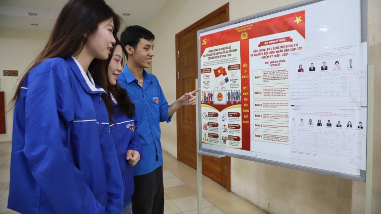 Giới trẻ thực hiện quyền bầu cử