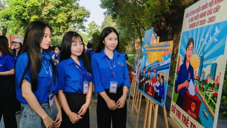 Tuổi trẻ là lực lượng xung kích tuyên truyền về bầu cử