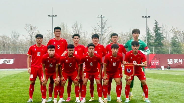 U23 Việt Nam chia điểm với U23 CHDCND Triều Tiên tại CFA Team China 2026 