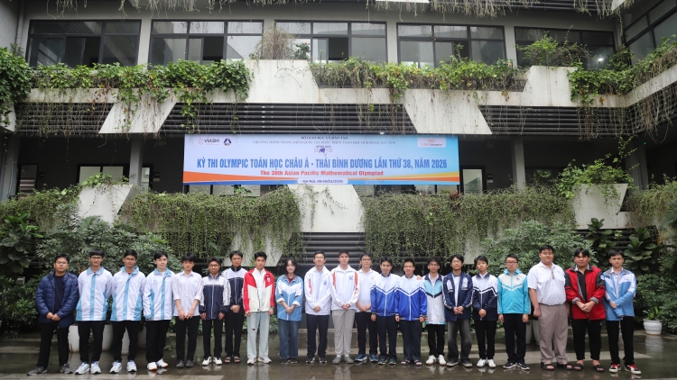 22 học sinh Việt Nam tham dự Olympic Toán học Châu Á - Thái Bình Dương