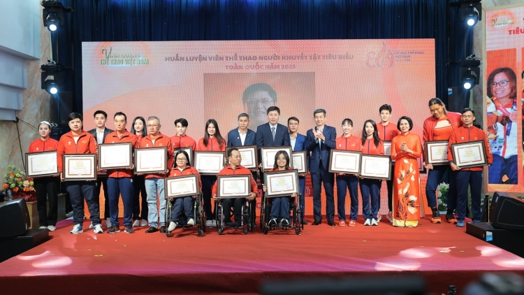 Chương trình Vinh quang Thể thao Việt Nam 2026 tôn vinh VĐV, HLV tiêu biểu