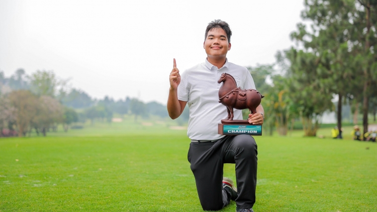 Nguyễn Đức Sơn đăng quang ngôi vô địch giải chuyên nghiệp Hanoi Open 2026