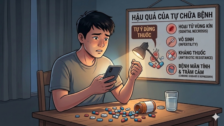 Tự chữa bệnh xã hội - sai lầm khiến bệnh nhân trả giá đắt 