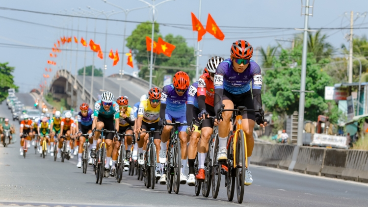 Giải xe đạp cúp Truyền hình TP.HCM - Patrick Patterson thắng kịch tính ở Mỹ Tho