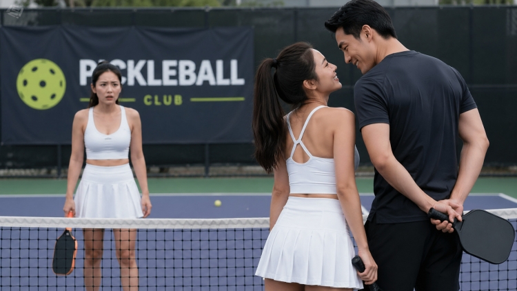 Đau đớn vì chồng nhắn tin tán tỉnh khi chơi pickleball