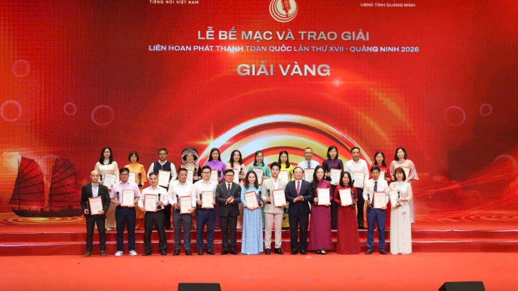 VOV2 đoạt 2 giải Vàng Liên hoan phát thanh toàn quốc 2026