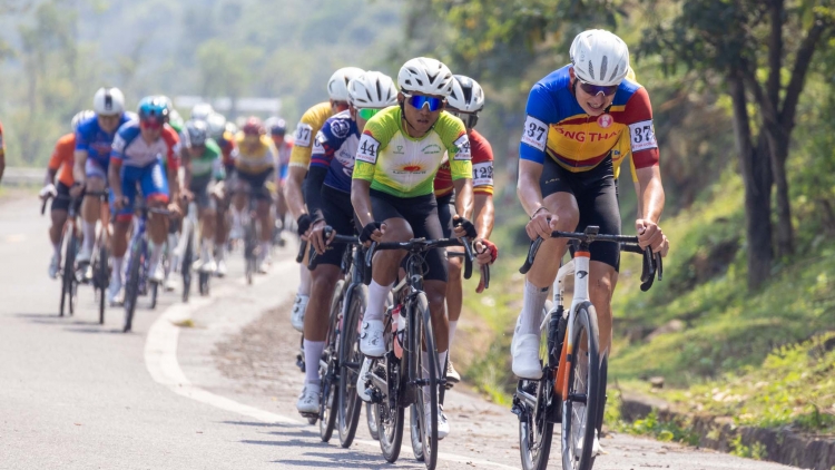 Giải xe đạp cúp truyền hình TP.HCM - Marchuk Dzianis lần thứ ba thắng chặng