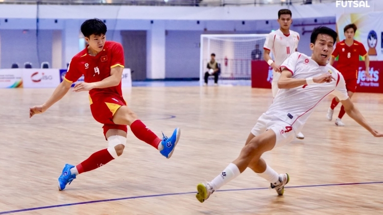 Đội tuyển futsal Việt Nam ra quân ấn tượng tại Giải Đông Nam Á 2026