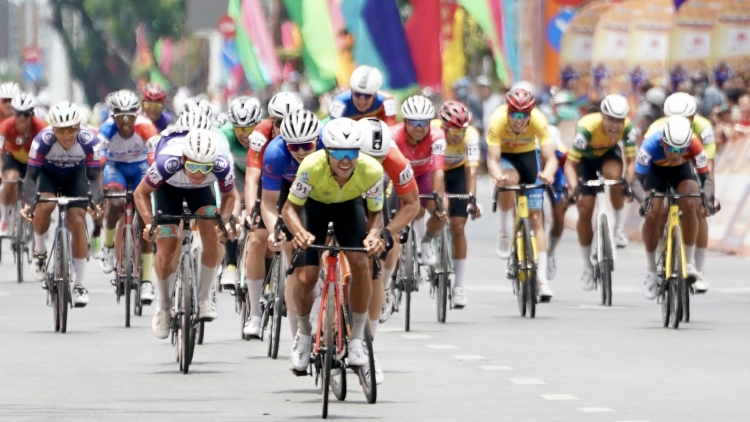 Giải xe đạp cúp Truyền hình TP.HCM - Thành Được thắng chặng dài nhất cuộc đua