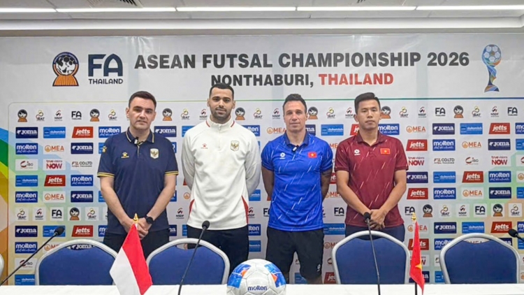 Bán kết futsal Đông Nam Á 2026: Việt Nam sẵn sàng cho trận đại chiến Indonesia 