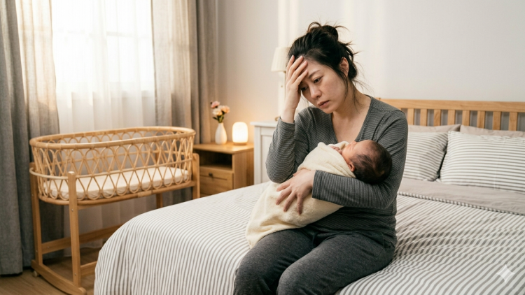 Trầm cảm sau sinh- Nhận diện đúng để can thiệp kịp thời