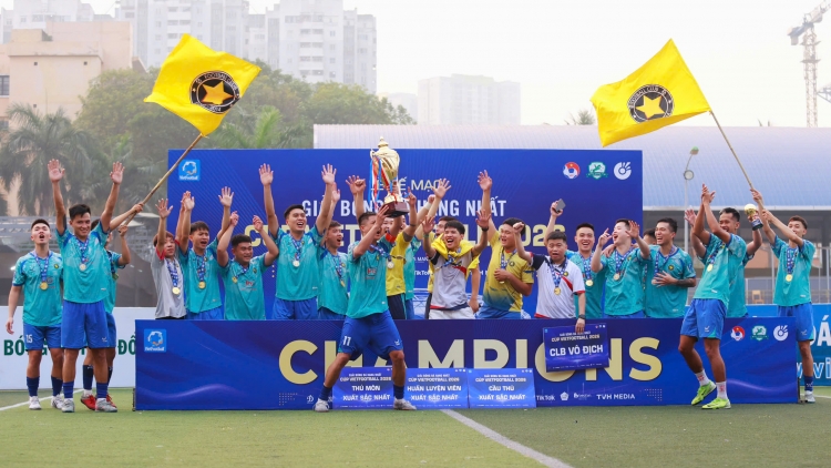 FC Sao vô địch Giải bóng đá hạng Nhất – Cúp VietFootball 2026
