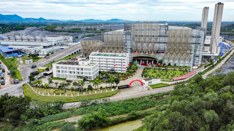 Động thổ giai đoạn 2 dự án nhà máy điện rác Sóc Sơn